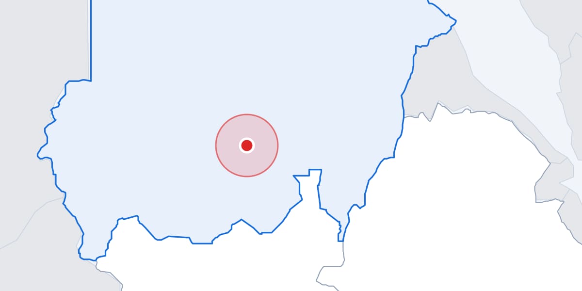 Map: El Obeid, Sudan